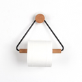 TissueNest - Soporte de papel higiénico moderno con elegancia de madera