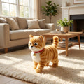Juguete Interactivo de Gato de Peluche con Movimientos Realistas para Niños