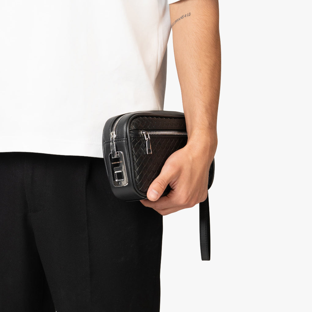 Bolso moderno con cerradura de huella digital