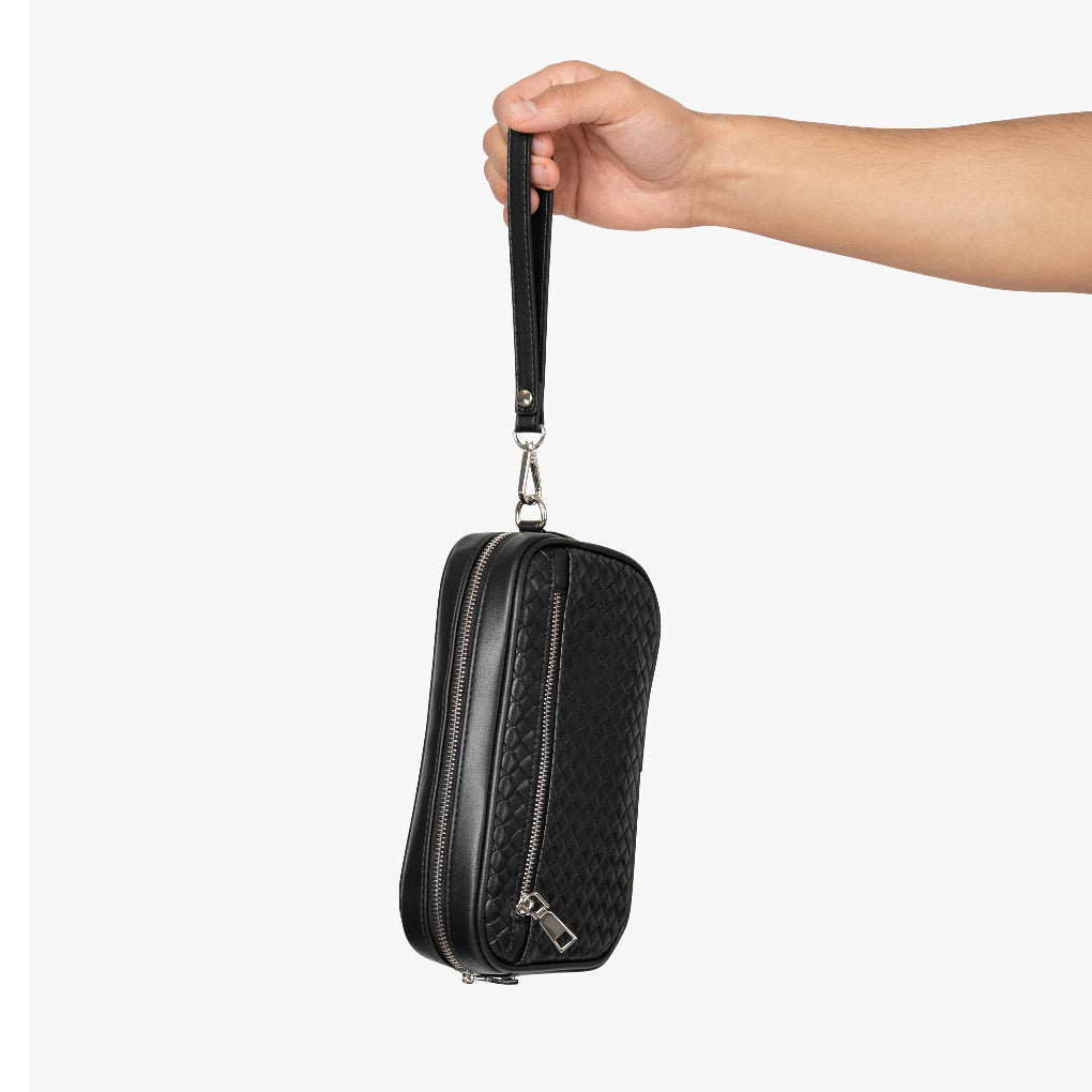 Bolso moderno con cerradura de huella digital