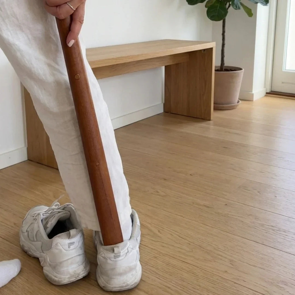 Soporte de Calzado de Madera Magnético