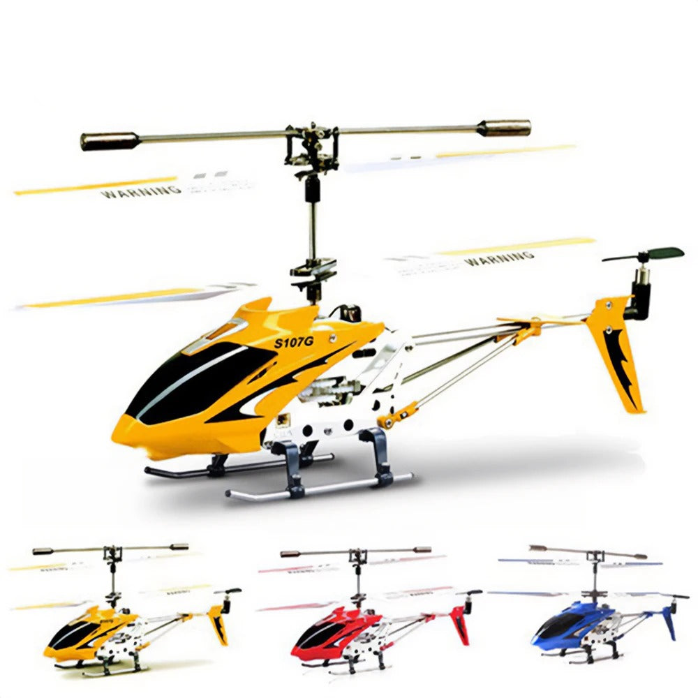 Helicóptero RC Mini Hercules Irrompible con Giroscopio - Rojo