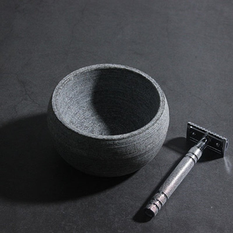 Lisslune | Tazón de Afeitar de Cerámica, para Jabón y Crema de Afeitar