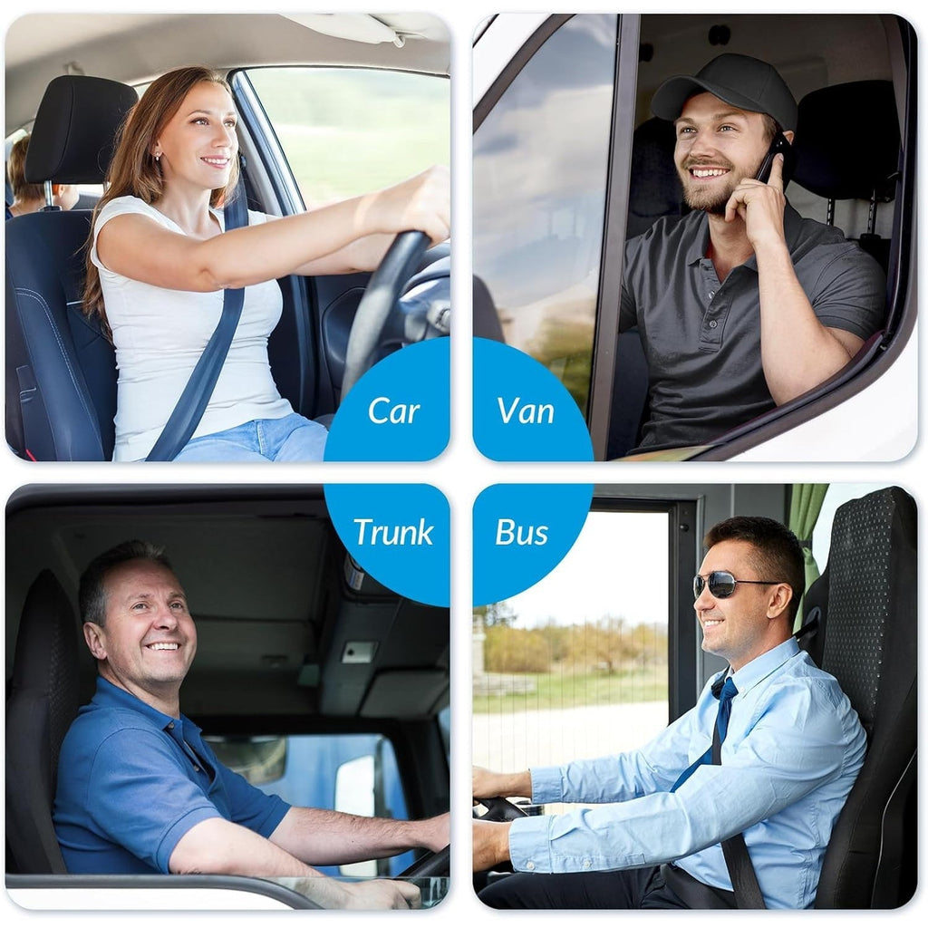 Kalsten | Cojín de Asiento Ergonómico Triacomfort | Forma Triangular con Espuma Viscoelástica | Transpirable y Alivio de Presión | Para Coche y Oficina