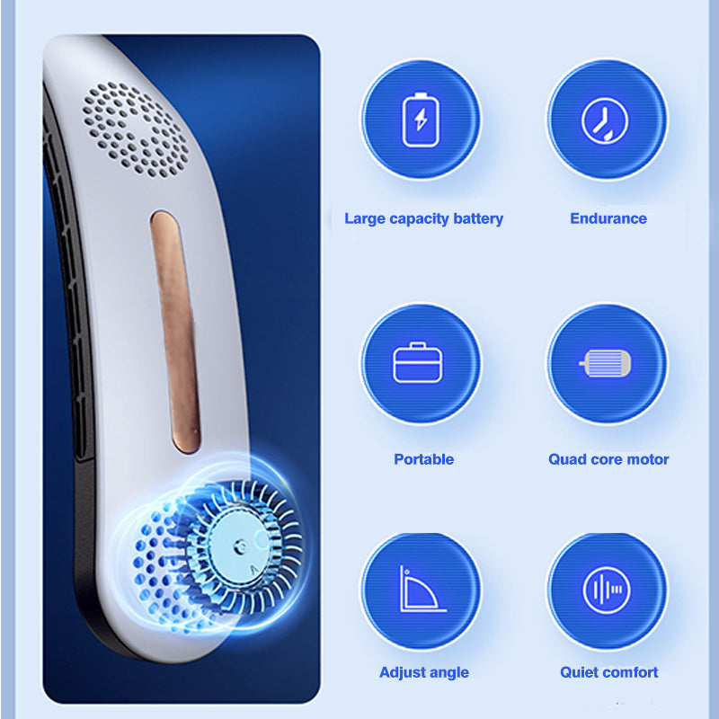 Ventilador de cuello flexible