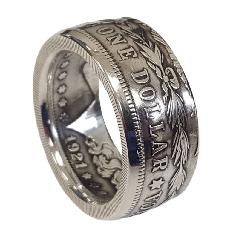 Kalsten | Anillo de Moneda de Dólar de Plata Morgan