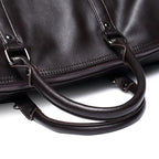 Duffel de piel para hombres