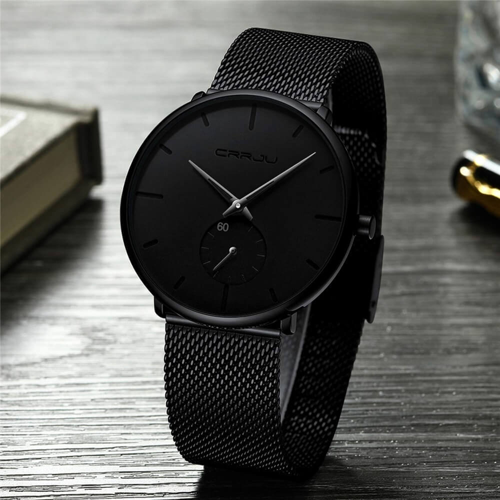Edward - Reloj de cuarzo minimalista con diseño elegante