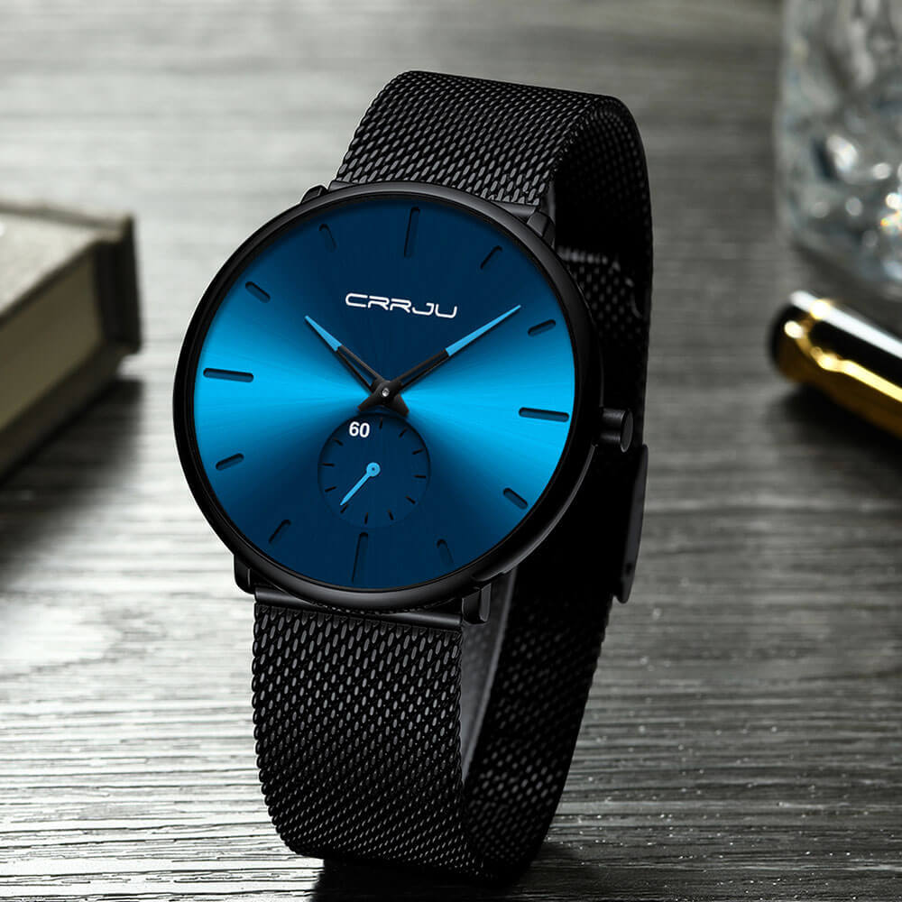 Edward - Reloj de cuarzo minimalista con diseño elegante