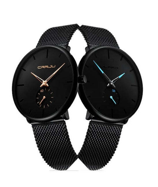 Edward - Reloj de cuarzo minimalista con diseño elegante