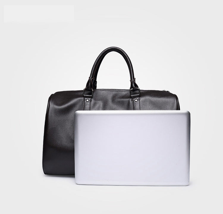 Duffel de piel para hombres