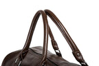 Duffel de piel para hombres