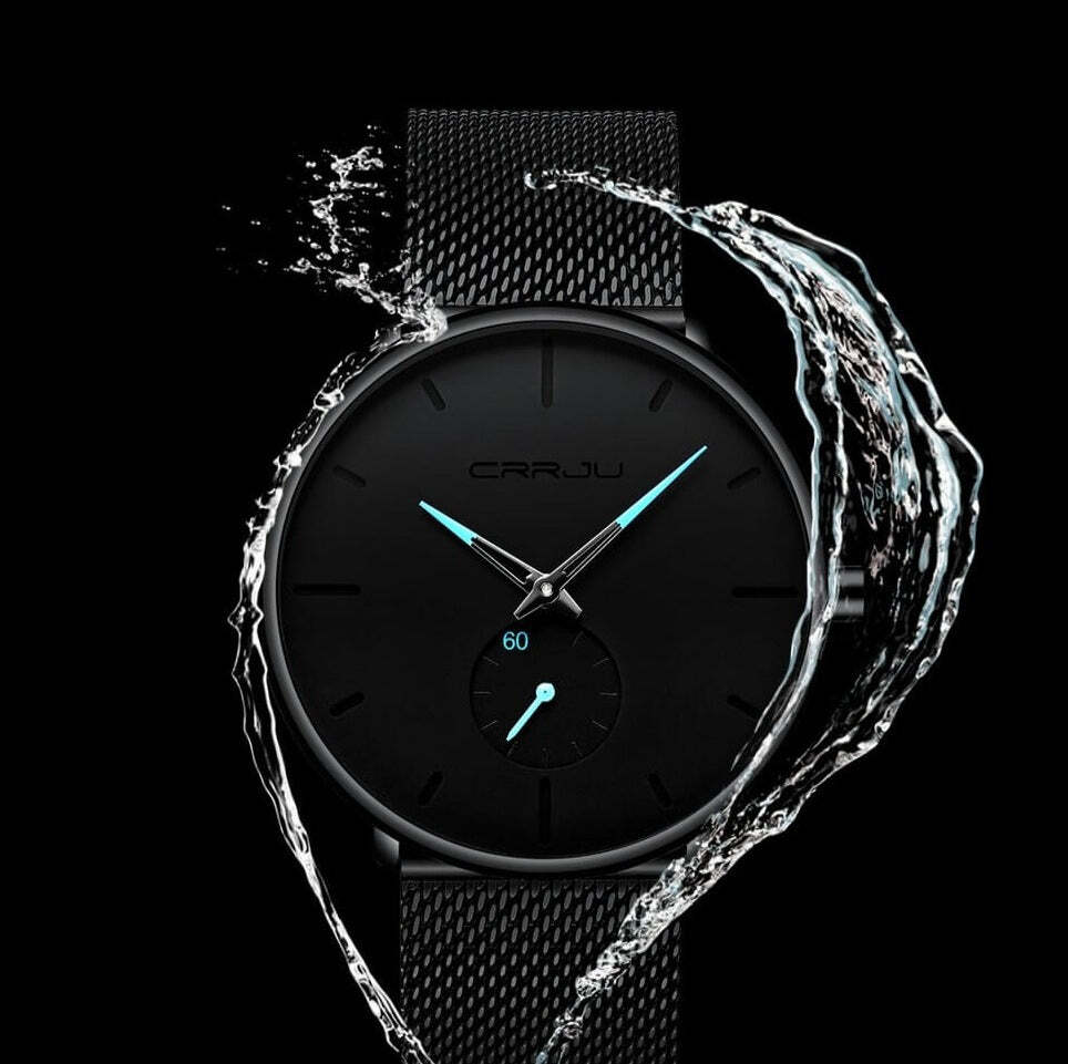 Edward - Reloj de cuarzo minimalista con diseño elegante