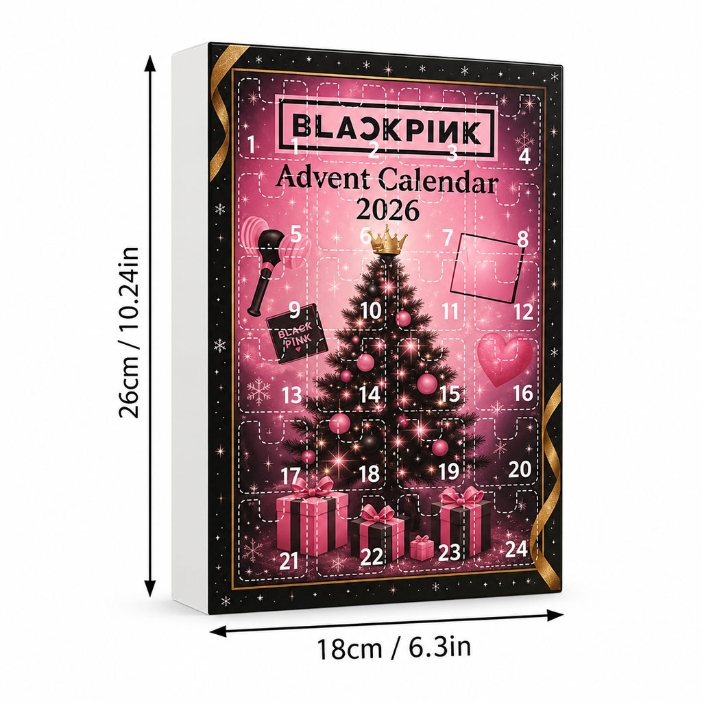 JOYDOLLZ – Calendario de Adviento de 24 días con muñecas coleccionables para niños y fans del K-Pop | Cuenta regresiva de Navidad con sorpresa diaria