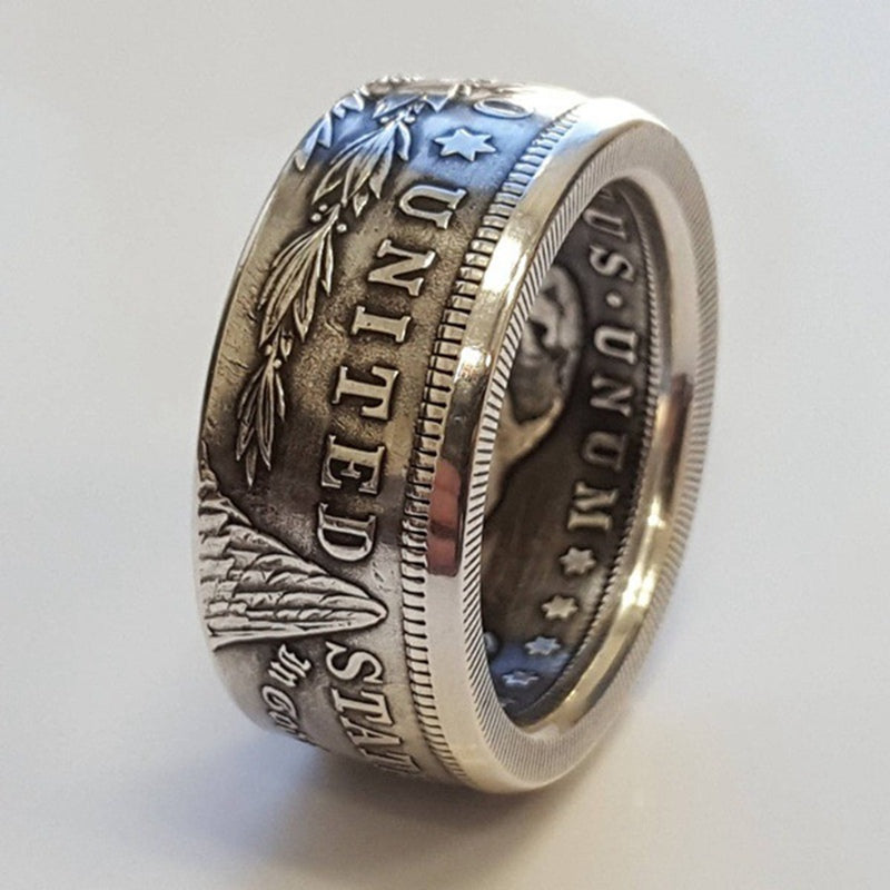 Kalsten | Anillo de Moneda de Dólar de Plata Morgan