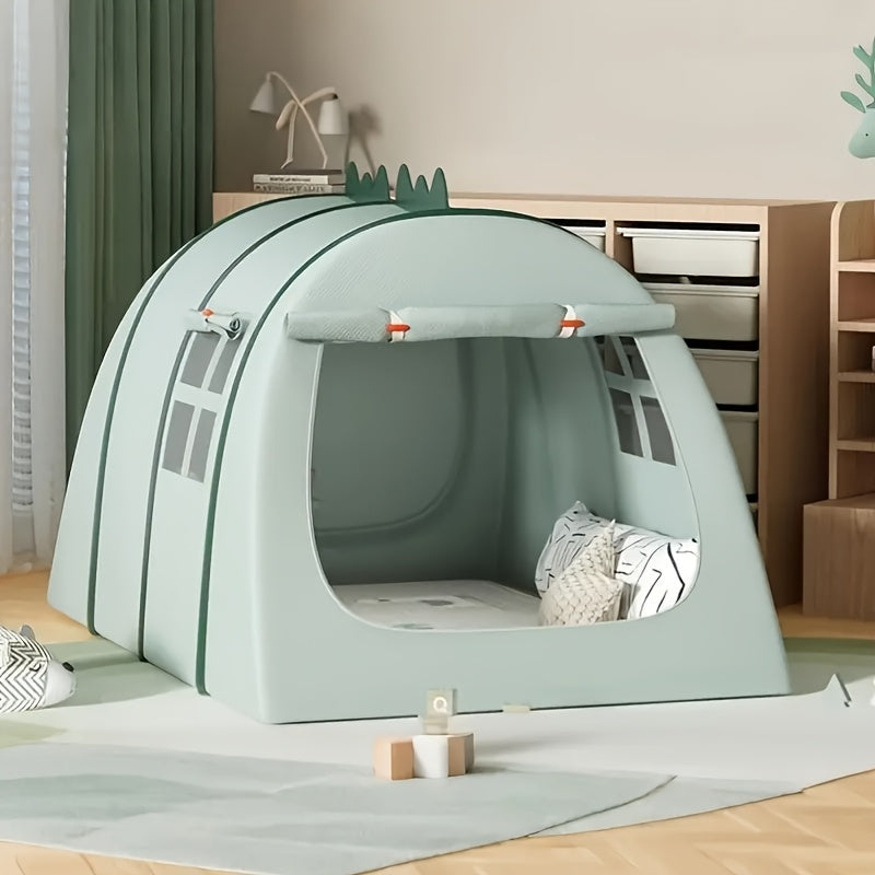 Tienda de juegos para niños en forma de dinosaurio – Diseño plegable y juguetón