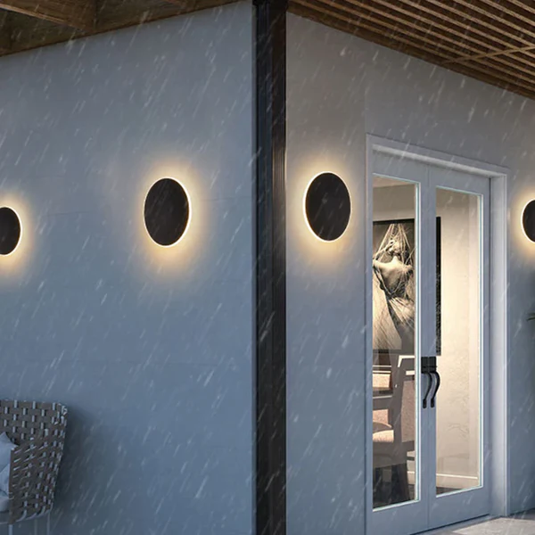 Solvian | Lámpara de pared LED redonda