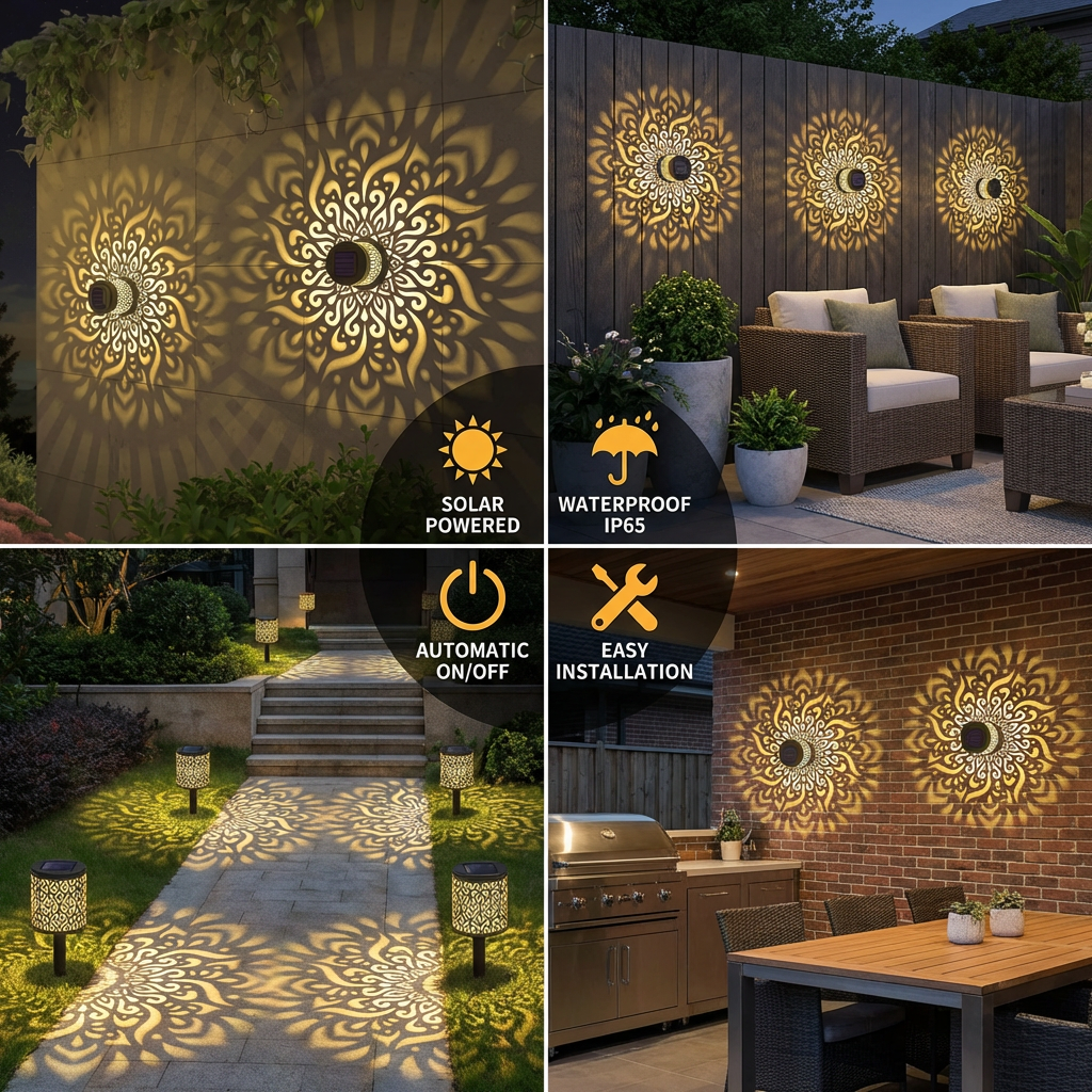 LumaMandala Brillo Solar – Encanta las noches sin esfuerzo