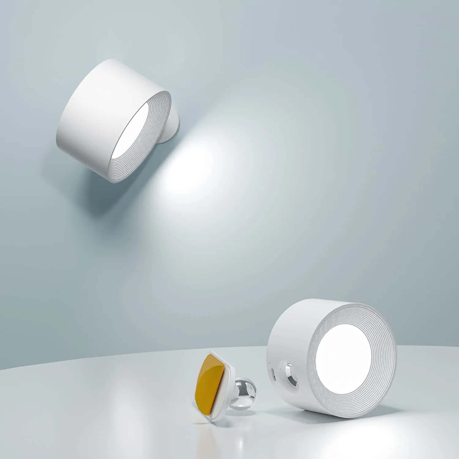 Lámpara de Pared LED Inalámbrica con Rotación de 360°