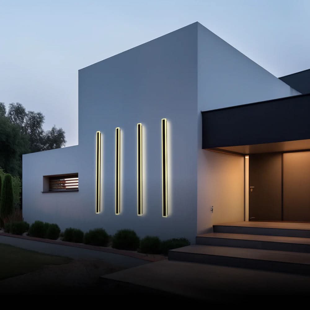 Kairo - Elegante Lámpara de Pared Moderna para Exteriores para Jardín y Balcón