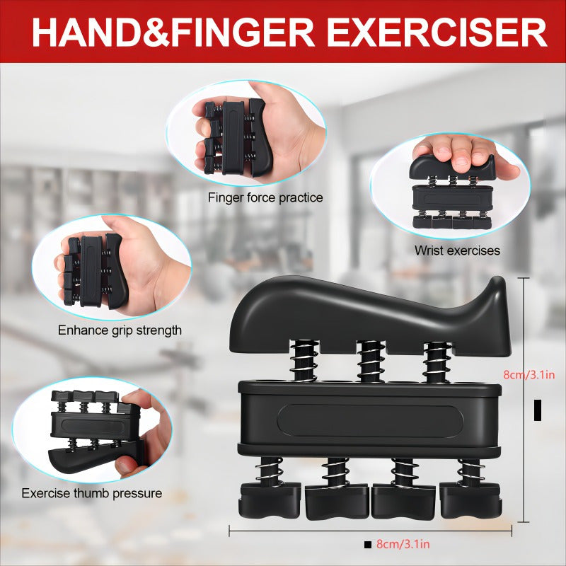 GRIPMAX – Set Completo de Entrenamiento de Fuerza de Mano para Potencia de Agarre y Antebrazo