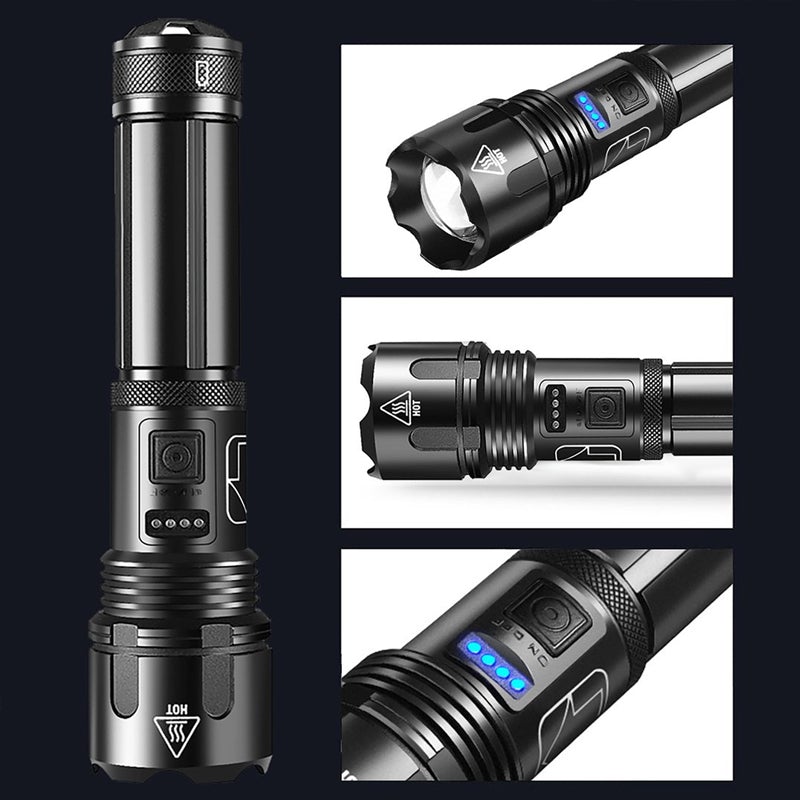 NightVision Pro™ | 🔦 Linterna LED militar impermeable