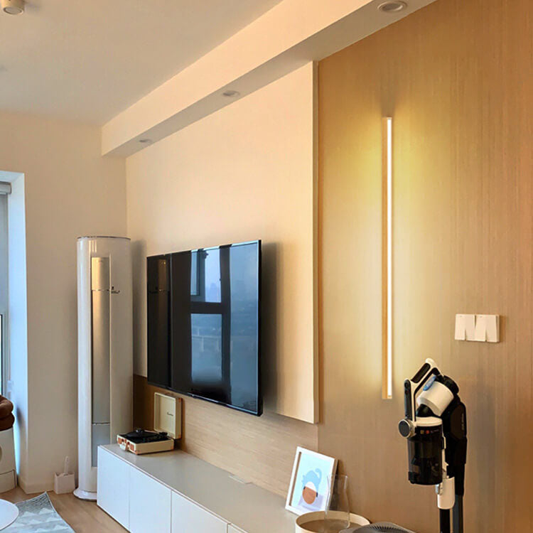 Lisslune | Luz de Pared LED Japonesa ZenBeam | Diseño de Madera Sólida | Iluminación de Acento Moderna