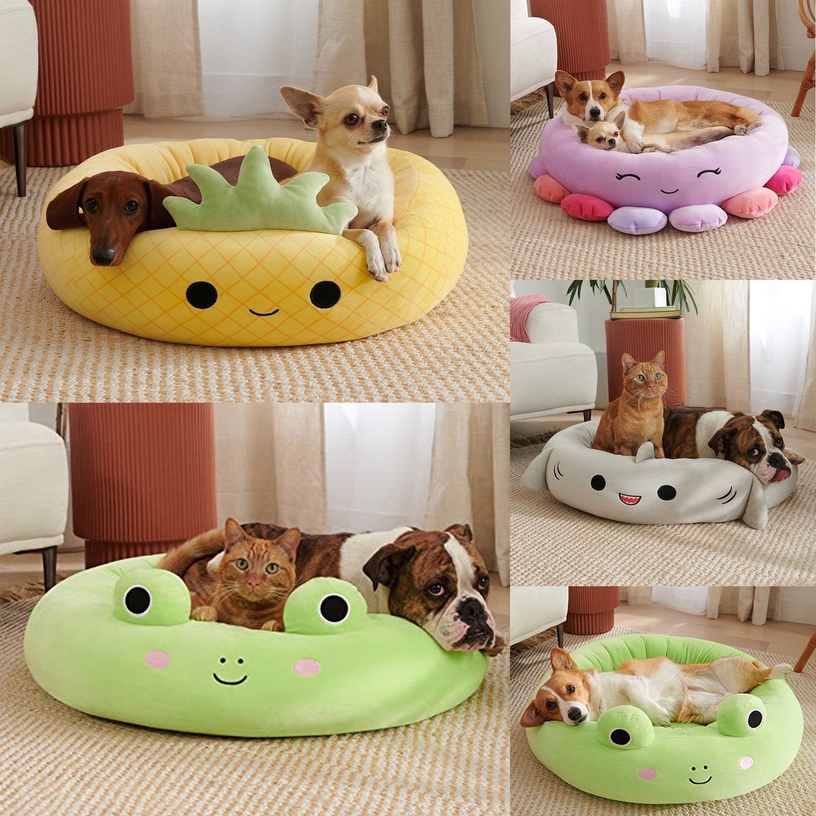 Sofá de Peluche Súper Suave para Mascotas