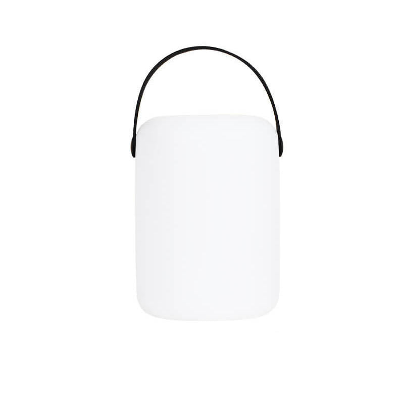 Simplicidad Moderna Lámpara de Mesa LED de Mano Redonda Cuadrada de Plástico para Patio Exterior | Brehn