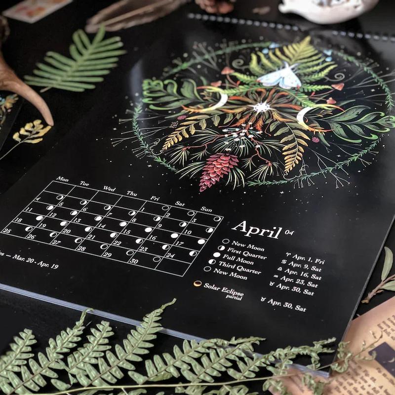 Meryn - Calendario Lunar del Bosque Oscuro | 50% de Descuento