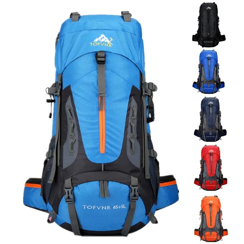 Lisslune | Mochila Impermeable de 60L – Bolsa Espaciosa y Duradera para Aventuras al Aire Libre