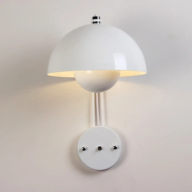 MushroomGlow - Lámpara de pared estilosa para una decoración encantadora