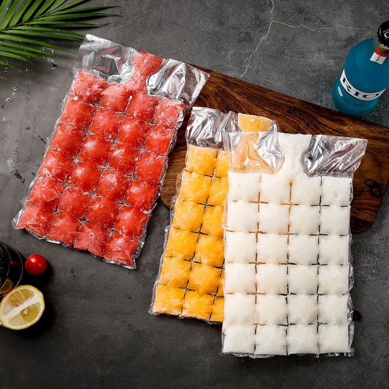 Bolsa de hielo desechable – Cubos perfectos, sin desorden