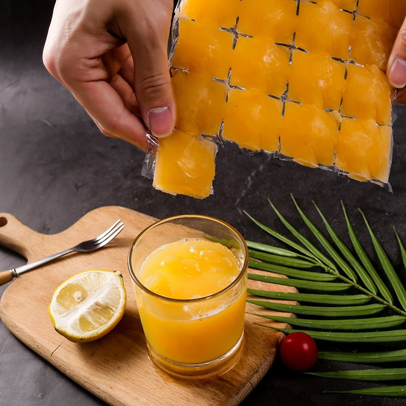 Bolsa de hielo desechable – Cubos perfectos, sin desorden