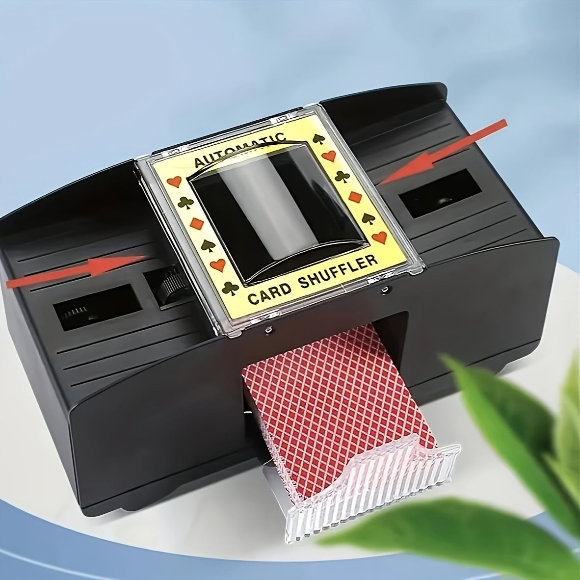 Desgarrador Automático de Cartas – Rápido y Sencillo para Barajar Cartas en Juegos de Mesa y de Cartas