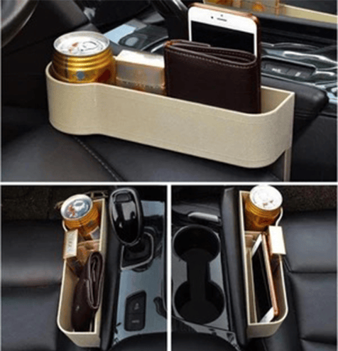 Kalsten | 🎉Organizador Multifuncional de Asiento de Coche de Cuero