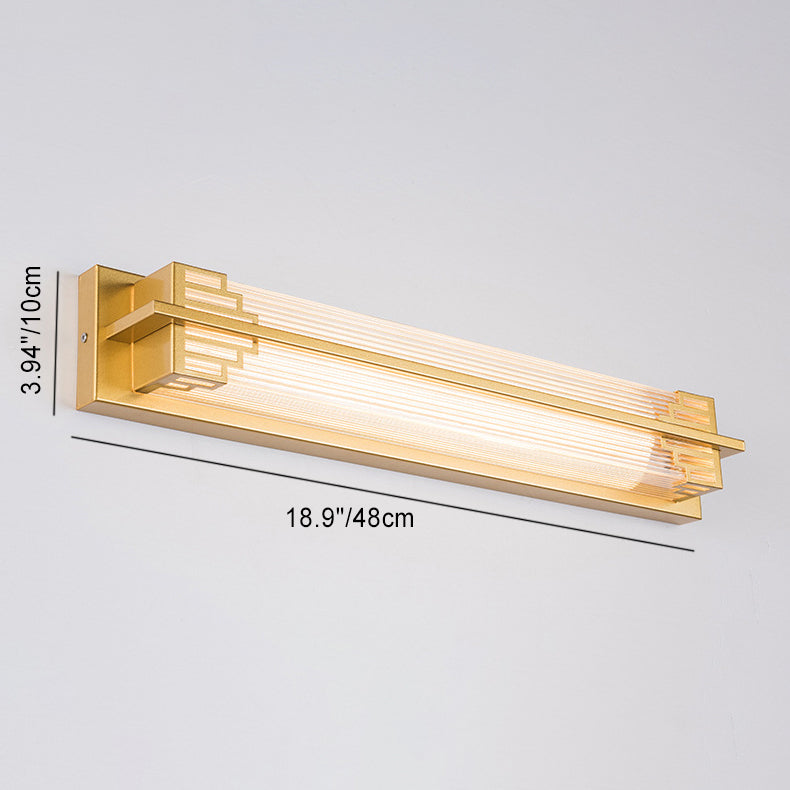 LumaRay Luz de Pared LED Impermeable | Acero Inoxidable y Vidrio | Rectangular | Iluminación Exterior para Terraza