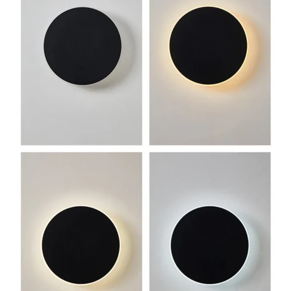 Solvian | Lámpara de pared LED redonda