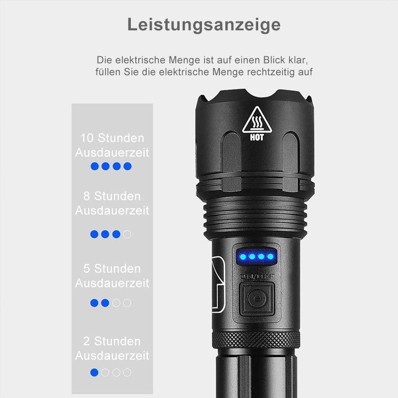 NightVision Pro™ | 🔦 Linterna LED militar impermeable