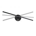 Lámpara de pared LED de espejo con interruptor de barra larga de aluminio minimalista nórdico