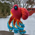 Sombrero de Pulpo de Ganchillo
