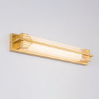 LumaRay Luz de Pared LED Impermeable | Acero Inoxidable y Vidrio | Rectangular | Iluminación Exterior para Terraza