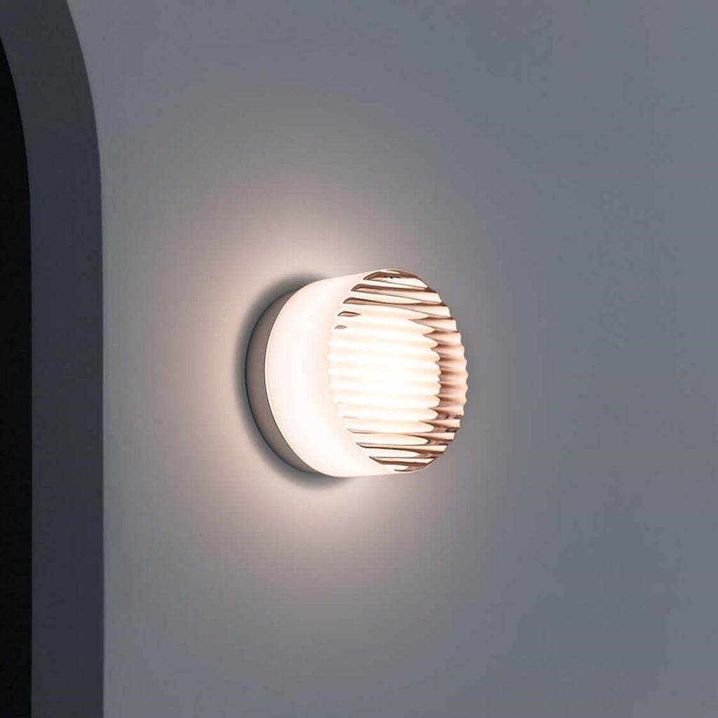 Luz de Pared LED Redonda Moderna - Interior/Exterior