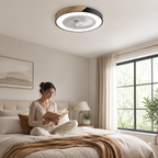 Luz de Ventilador de Techo LED Integrado Sin Aspas