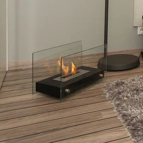 FireLuxe – Plataforma de chimenea moderna con diseño elegante para el hogar
