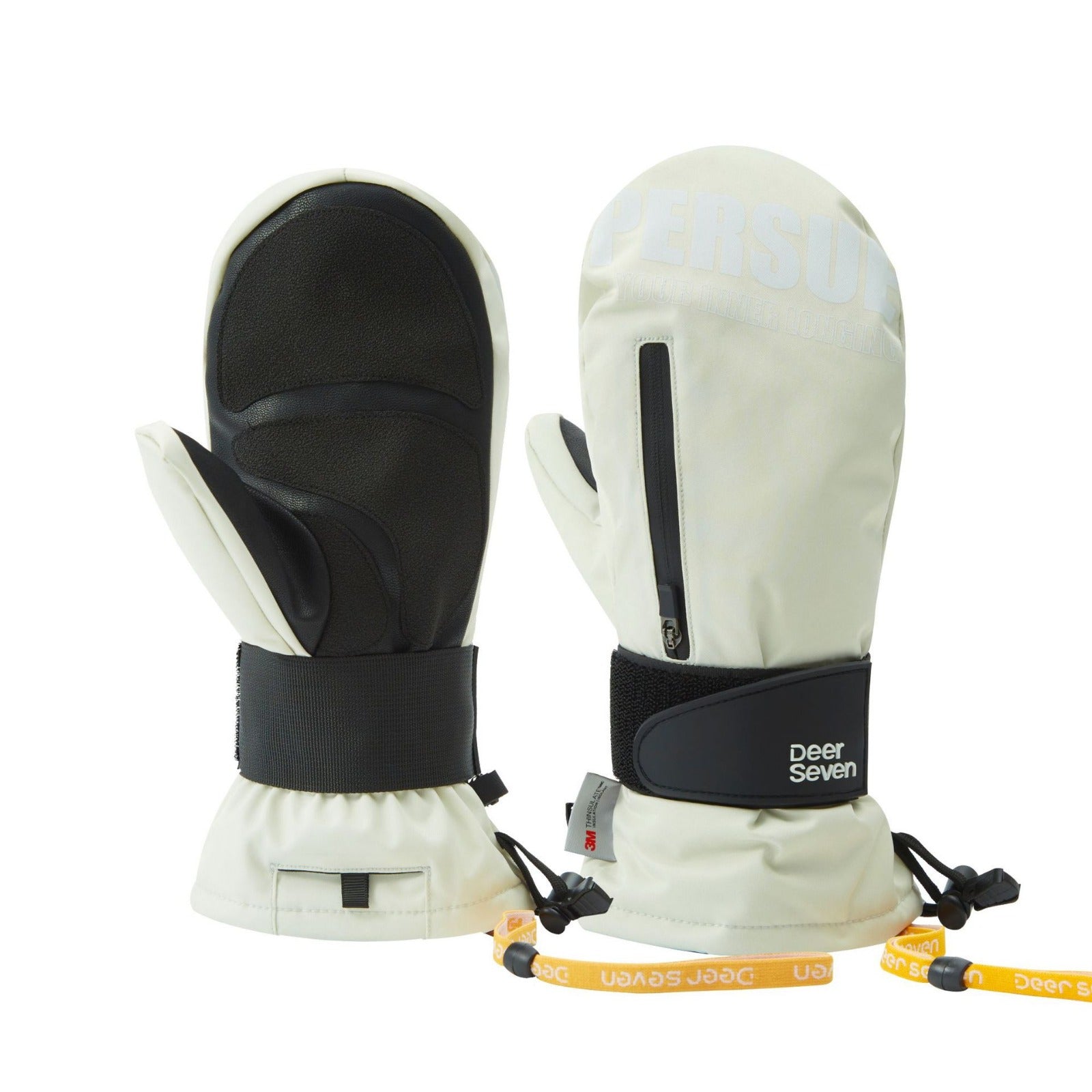 Guantes de esquí profesionales gruesos