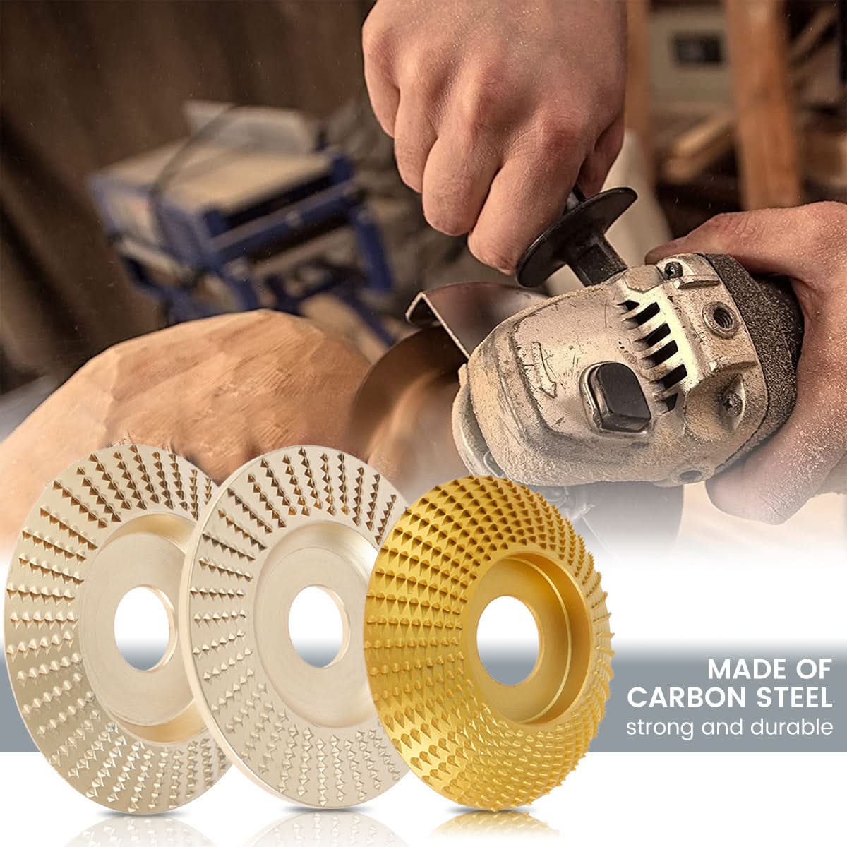 Kit de disco para tallado en madera – Precisión y eficiencia para tus creaciones