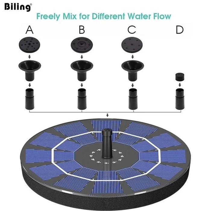 SolarFlow — Bomba de Fuente de Jardín | 50% DESCUENTO