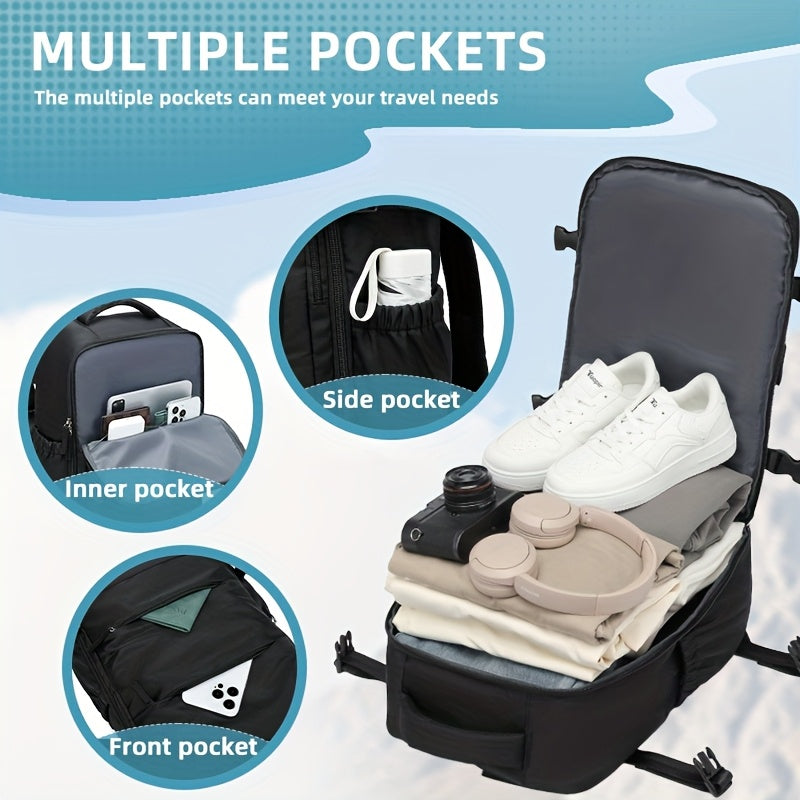 PACKSMART - Conjunto de Mochilas de Vacío para Viajes para Hombres, Mujeres y Estudiantes