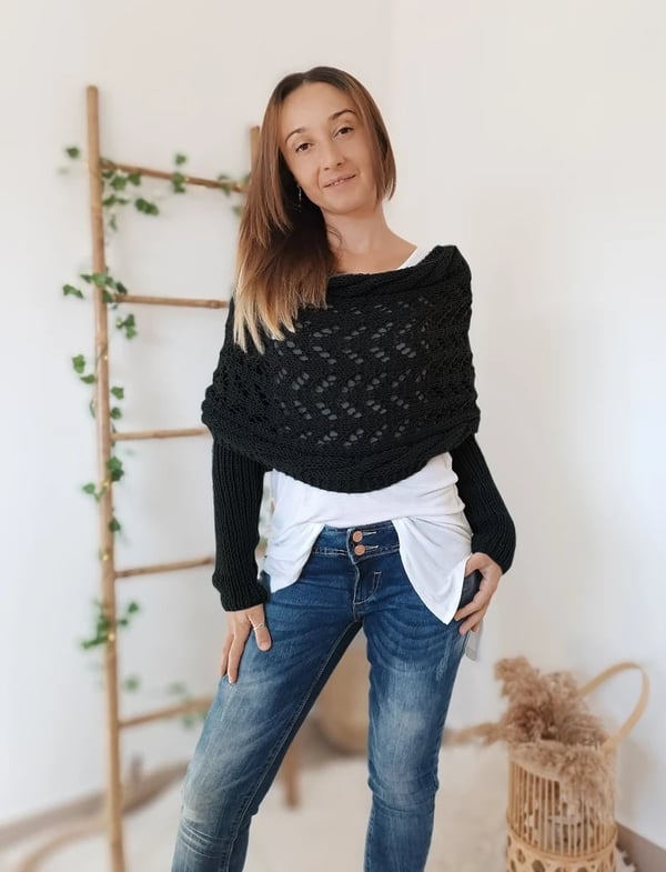 Reinhilde™ Chal – Chal de Mangas Dobles